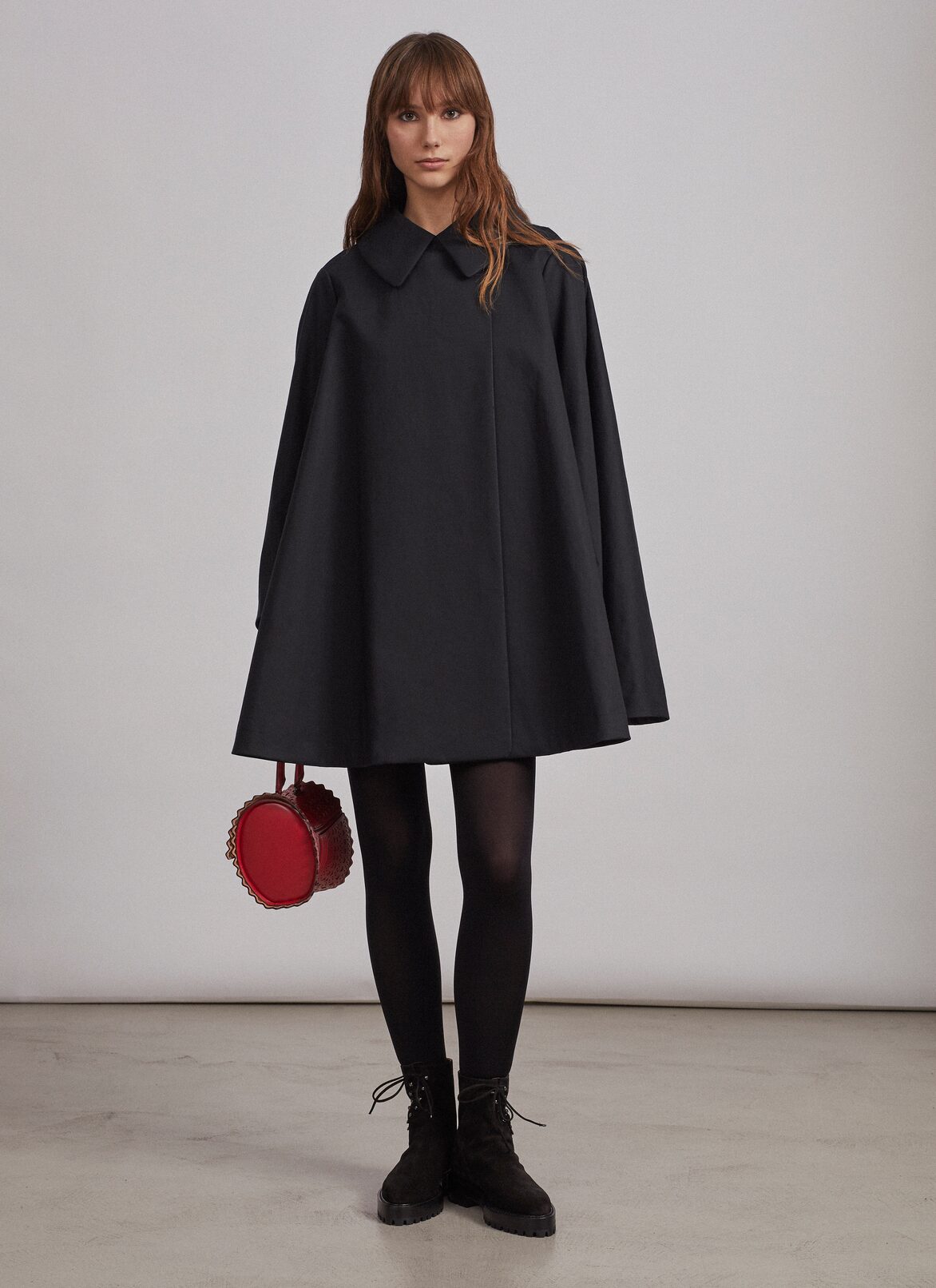 Alaïa Edition 2013 Water-resistant cotton trench coat ALAÏA BLACK ALAÏA EDITION 2013 WATER-RESISTANT COTTON TRENCH COAT